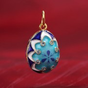 Anhaenger. Silber & Emaille  