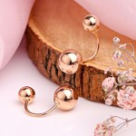 Серьги Красное золото 585
