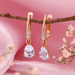 СОКОЛОВ Купить золотые серьги с топазом