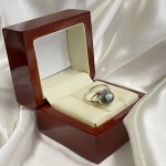 Серебряное кольцо "Серафинит"
