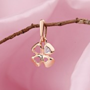 Anhänger 585 Russisches Gold in Deutschland Zirkonia