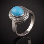 Ring mit Tuerkis Silber 