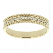 Goldring mit Diamanten