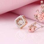 Танцующий Бриллиант - Подвеска Золотая