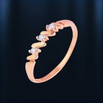 Goldring mit Brillanten