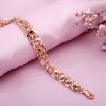 Goldener Armband "Girlande"