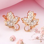 Золотые серьги Русское золото 585 Фианит