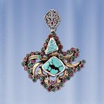 Anhaenger Russische Silberschmuck