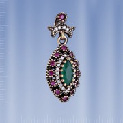 Anhaenger Russische Silberschmuck