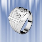 Кольцо-перстень "Имидж", русское серебро
