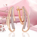 Купить золотые серьги женские