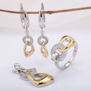 Silberset mit Fianiten