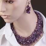 Set aus Amethyst