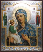 Русская Икона Иерусалимская Божья Матерь