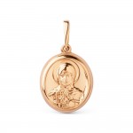 Подвеска икона золото 585