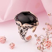 Silberring mit Achat