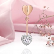 Anhänger 585 Russisches Gold in Deutschland Zirkonia