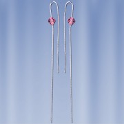 Ohrhaenger aus Silber mit Zirkonia