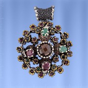 Anhaenger Russische Silberschmuck