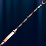 Kinderarmband, Rotgold 585