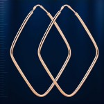 Ohrringe Kreolen Rotgold 585°