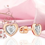 Гвоздики с бриллиантами 585 купить