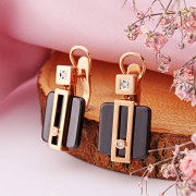 SOKOLOV Rotgold 585 Ohrhänger mit Diamanten Keramik