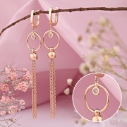 Gold-Ohrhänger aus 585er Rotgold in Deutschland