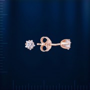 Ohrstecker russisches Gold