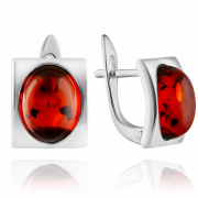 Silberohrringe 925º Damen Bernstein in Deutschland kaufen