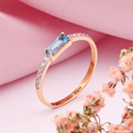 Купить золотое кольцо с топазом