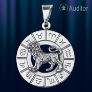 Pendat Silver "Loewe" Zodiac