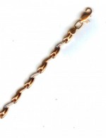 Armband aus Rot/Weissgold 585°