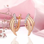 Золотые серьги в Германии цена