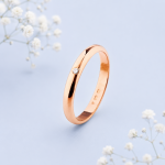 Russisches Rotgold 585 Trauring Ehering