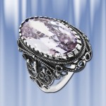 Silberring Amethyst 