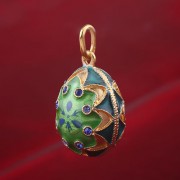 Anhaenger. Silber & Emaille  