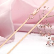 Goldkette Panzer Rotgold