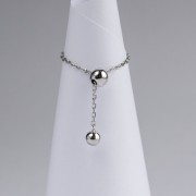 Stilvoller wandelbarer Ring aus Weißgold