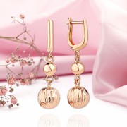 Ohrhänger aus 585er Rotgold