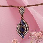 Серебряная подвеска османский стиль