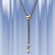 Collier Silber & Gold