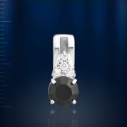 Anhaenger mit Fianiten Silber