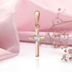 Goldkreuz mit Diamanten