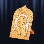 Икона Владимирская Богоматерь позолоченная