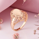 Кольцо из красного золота 585