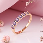 Кольцо с топазом Золото 585 купить