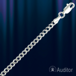 Halskette "Panzir"  Sterlig Silber