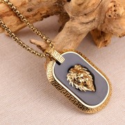 Stahlkette mit Loewenanhaenger