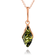 Vergoldeter Silberanhaenger "Gratia"